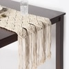 Macrame Panel Fringed Table runner