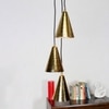 Handano Brass Finish Metal Pendant Light