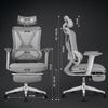 Kepler Brooks Vogue Pro Premium Office Chair in Grey Colour