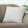 Holly Nimbus Cloud Knitted Cushion Cover  16X16 Inches