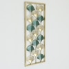 W-Rian Abstract Metal Wall Decor in Multicolor Set of 1