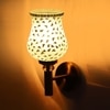 Devansh Metal Electric Wall Light in Gold Colour with Multi Shade Count of 1 Light