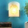 Jayesh Yellow Glass Wall Lamp