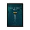 The Castle Decor Believe In Yourself Motivational Wall Art 8x12 Inch
