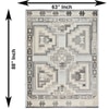 Sierra Navajo Carpet Size 7.4x5.3 ft.