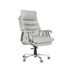 Fortuna Leatherette Executive Chair In Grey Colour