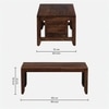 Antiz Nesting Coffee Table Set Of  3