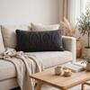 Nile Grey Decorative Cushion Cover 12 x 20 Inches