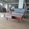 Jarrah Solid Wood Coffee Table in Natural & Black