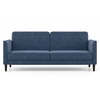 Felicity 3 Seater Sofa cum Bed In Midnight Indigo Blue Colour