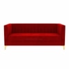 Loris Fabric Sofa - Red