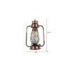 Hazel Multicolor Metal Wall Mounted Lantern Lamp
