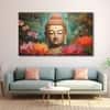 The Castle Decor Lord Buddha Meditation Wall Art Framed Painting 27x48 Inch (Style 16)