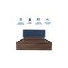 Mudra Bed With Premium Leatherette Fabric And Box Storage Queen Bed
