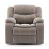 Atticus Single Seater Swivel Rock Recliner Premium Chenille Fabric