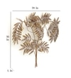 W-Tej Abstract Metal Wall Decor in Multicolor Set of 1
