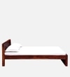 Finn Solid Wood Queen Size Non Storage Bed In Honey Oak Finish