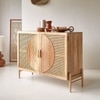 Galatea 2 Door Sideboard Cane Door