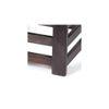 Houston Sheesham Wood Stool in Mahogany Finish & Multi Colour Israel Print Kantha fabric Cushion