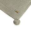Jersey Chunky Abbey Stone Cotton Knitted Decorative Cushion Cover 16 x 16 Inches
