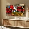 Luxury Money Graffiti Canvas Wall Painting Living Room Decor 22x46 Inch