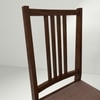 Monterey 4 Seater Dining Set with 1 Bench and 2 Chairs (Rubberwood, Dark Cappuccino Finish)
