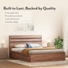 Rodrigues Queen Size Box Storage Bed In Sheesham Paper Finish