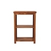Lala XL Solid Wood Bookshelf in Honey Oak Finish
