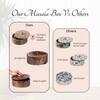 Allure Teak Wood Masala Box Grey