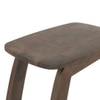 Forma Solid Wood C Table In Danish Walnut Finish