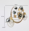 Gajraj Abstract Metal Wall Decor in Multicolor Set of 1