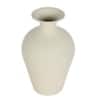 Textured Flower Pot In Off White Colour