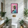 The Castle Decor Cute Spa Otter Wellness Bathroom Wall Art 8x12 Inch