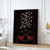 The Castle Decor Masked Rebel Street Art Wall Art Framed Painting 20x30 Inch