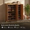 Webster 32 Pair Shoe Rack in Sheesham Finish