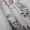 Tara White Floral 400 TC Cotton Flat Super King Size Bedsheet with 2 Pillow Covers – Threads