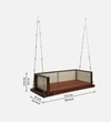 Wooden  Swing In Sheesham Wood Finsih