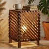 Serge Beige Jute Floor Lamp with Beige Jute Base