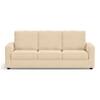Apollo Compact Sofa Set (Colour : Birch Beige, Cushion : Hard, Back Type : High Back, Seater : 3+1+1)