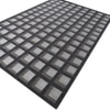 Jaipur Rugs Soft Checkered Wool Dhurrie Rug Gray 6x8 ft
