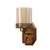 Eliante Modern Wall Lights Mild Steel & Glass Material Antique Gold & Champaign Finish