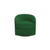 Andean Solid Wood Accent Chair in Green Colour