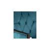 Arista Sheesham Wood Accent Chair Set of 2 in Turquoise