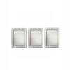 Truss Pcs Brown White Bibles Ten Commandments Printed Canvas Wall Prints Set of 3 Multicolor Matte