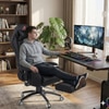 ASE Gaming Gold Series With Footrest Gaming Chair (Black)
