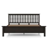Raynor Solid Wood King Size Bed Without Storage (American Walnut Finish)