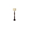 Aristro Beige Jute Floor Lamp with Beige Jute Base