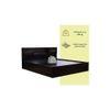 Aegiale Solid Wood King Size Drawer Storage Bed In Melamine Finish