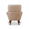 Veronica 1 Seater Fabric Sofa in Honey Beige Colour