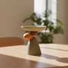 Modern Abstract Pebble Balance Sculpture Artistic Stone Stack Showpiece